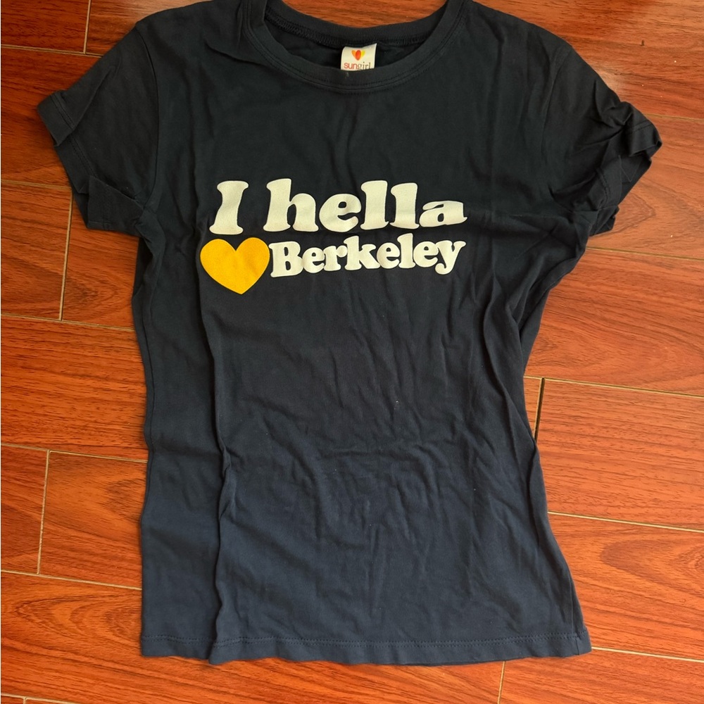 Navy 'I Hella Love Berkeley' T-Shirt